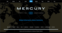 Desktop Screenshot of mercurycapitaladvisors.com